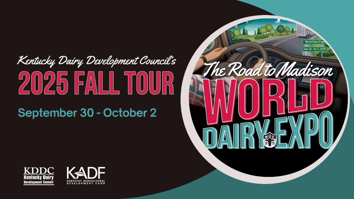 Kentucky - Attention dairy enthusiasts! The 2025 KDDC Fall Tour is just ...