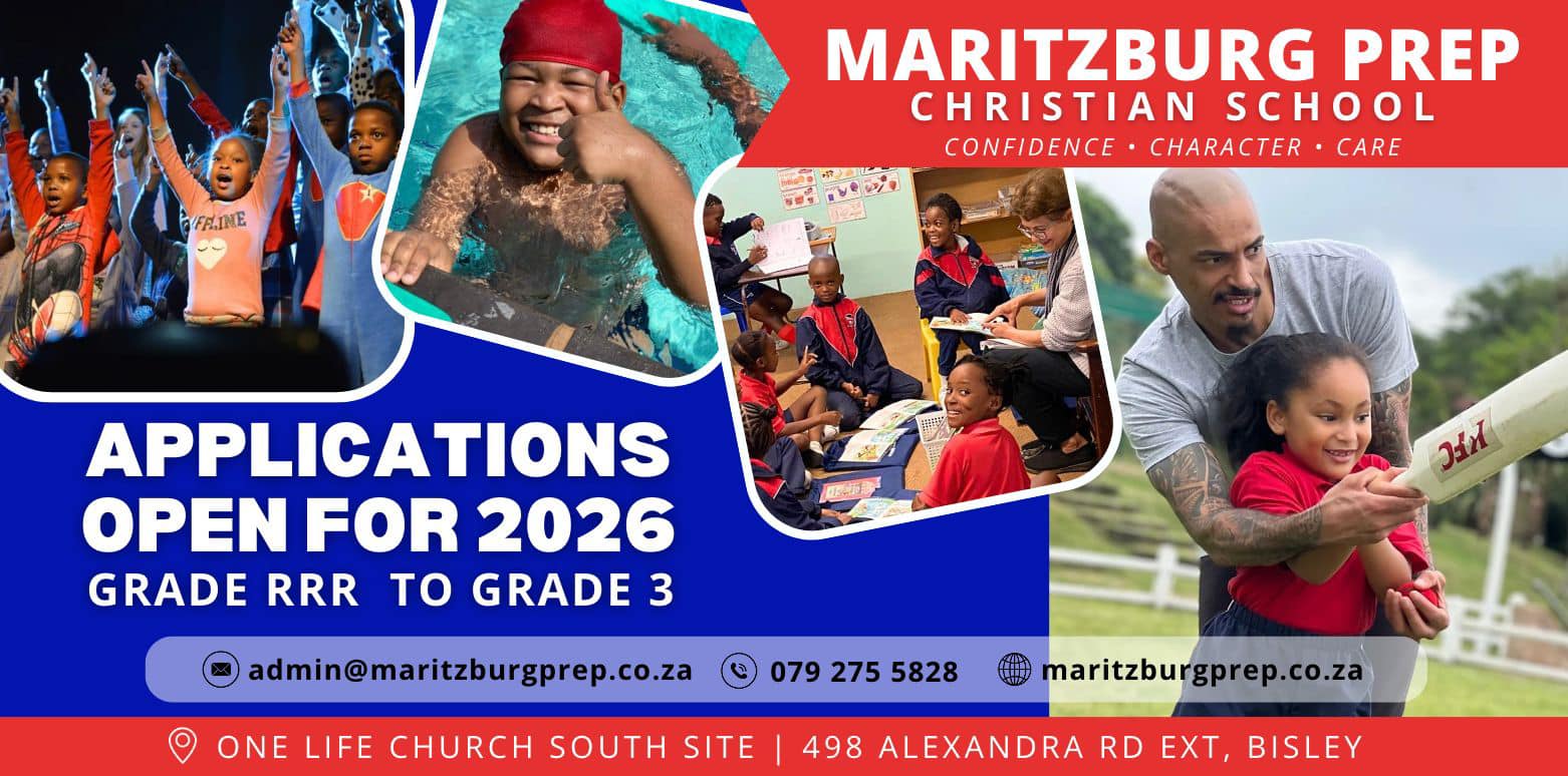 Maritzburg - 📢 Applications Now Open for 2026 at Maritzburg Prep! 🎓 We ...