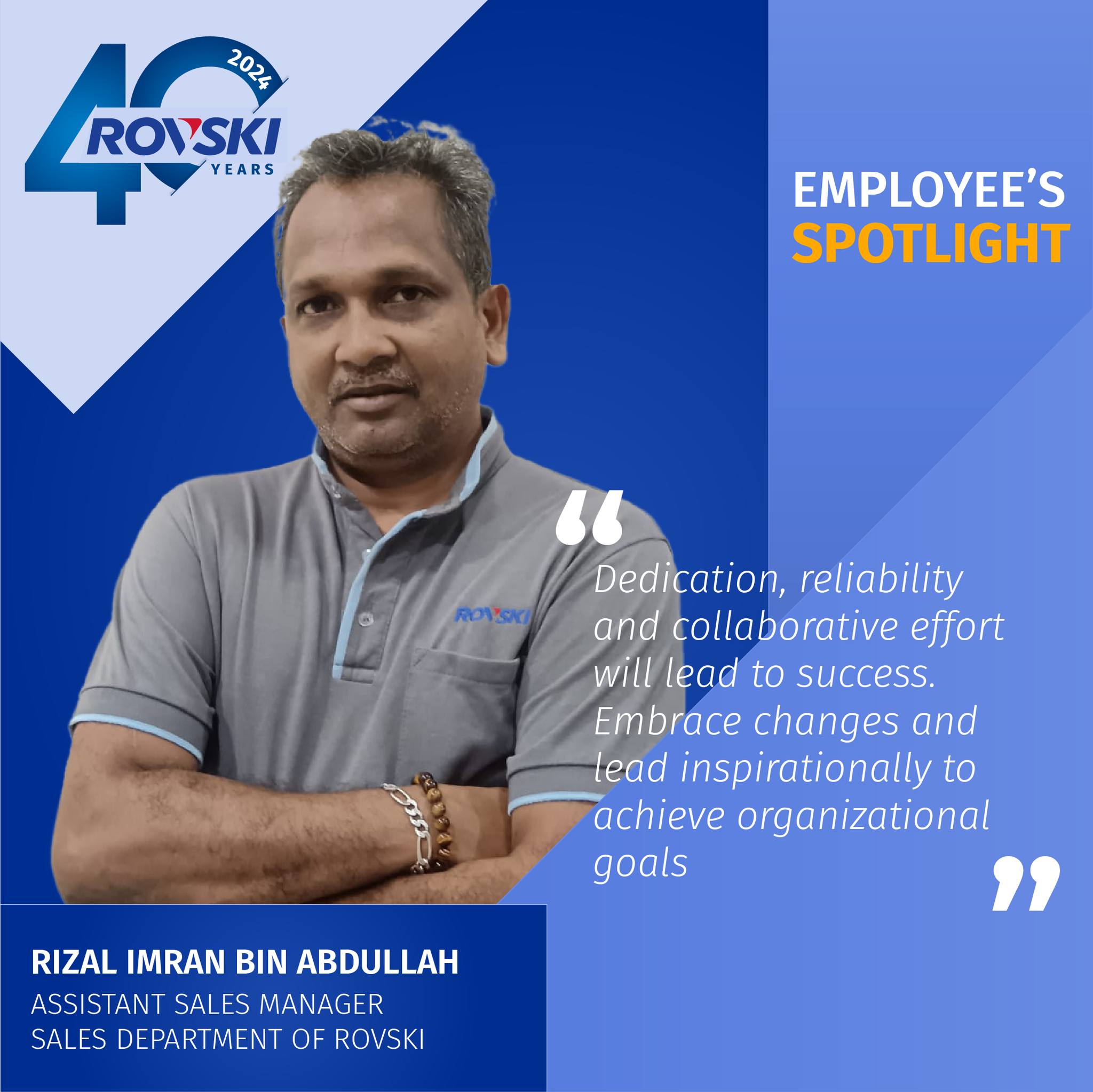 Rovski Sdn Bhd - This month, we shine the spotlight on...