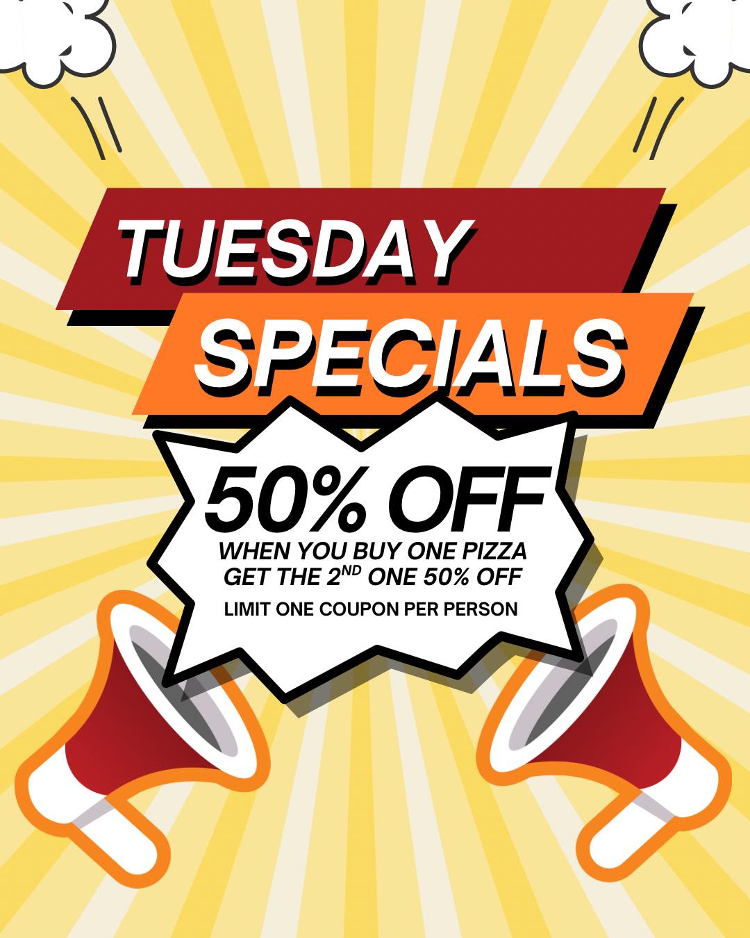 Classic Pizza - Our new Tuesday Special. When you buy any... | Facebook