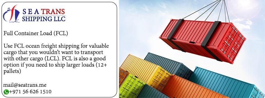 Full Container Load (FCL) Use... - S E A Trans Shipping LLC