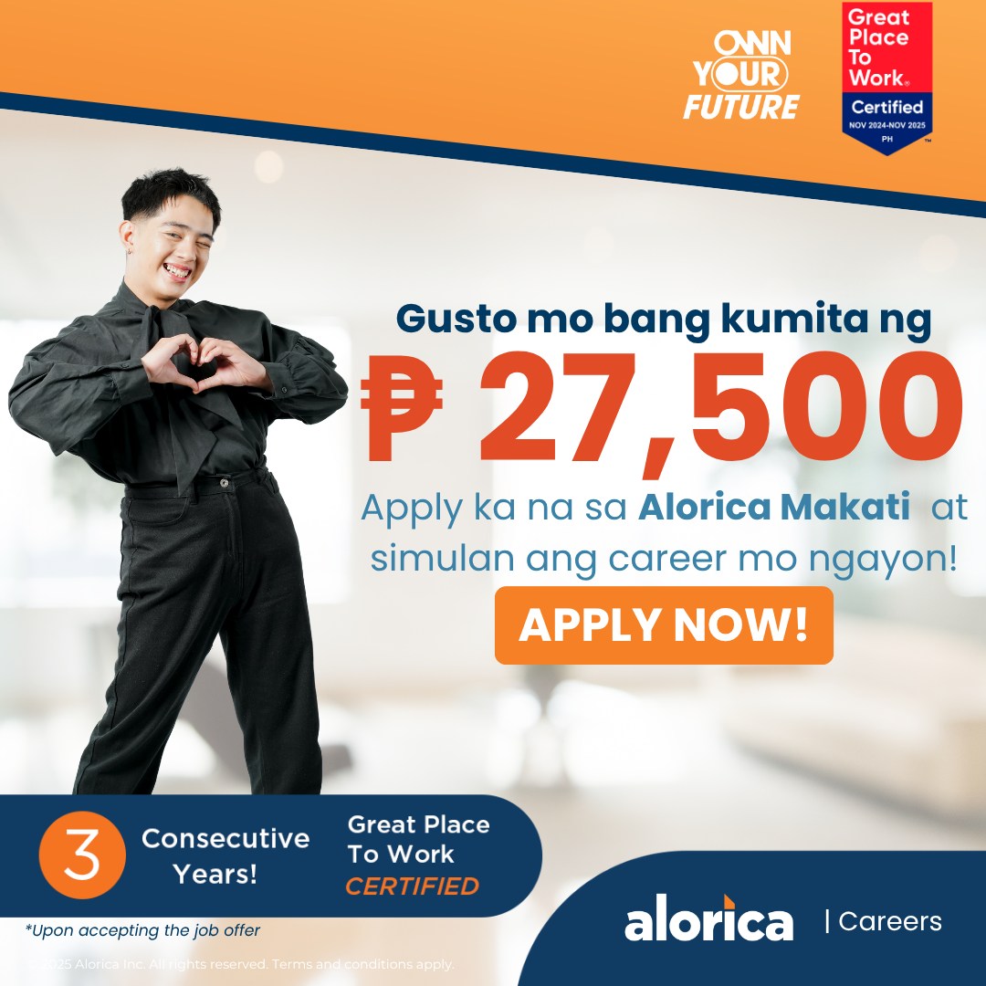 Alorica - May 6 months call center experience ka na? Time to level up ...