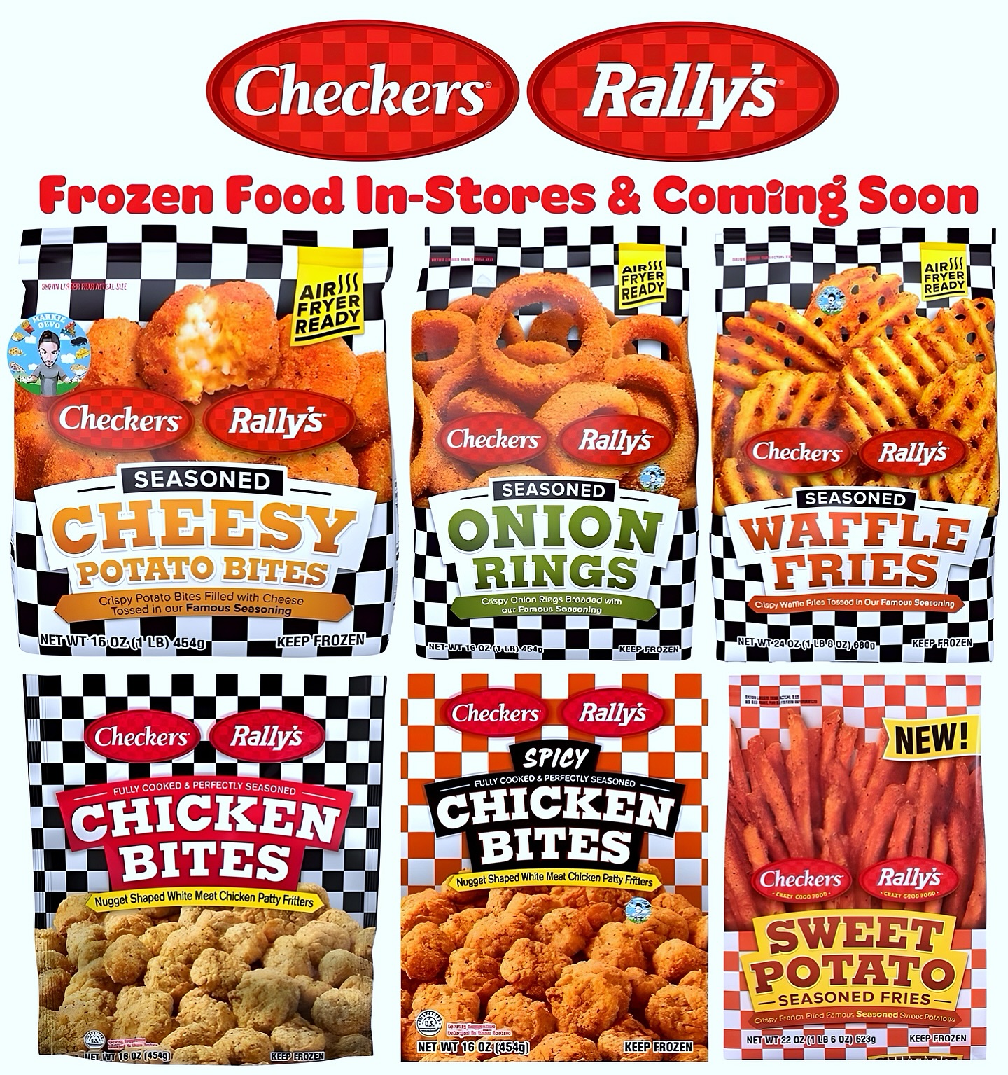 SnackWire - New Checkers & Rally’s frozen goods! Some of these are in ...