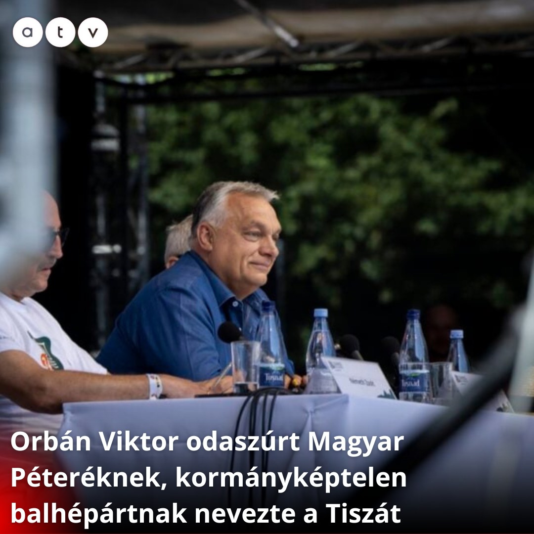 atv.hu - Orbán Viktor üzent Magyar Péternek, akit ő csak... | Facebook