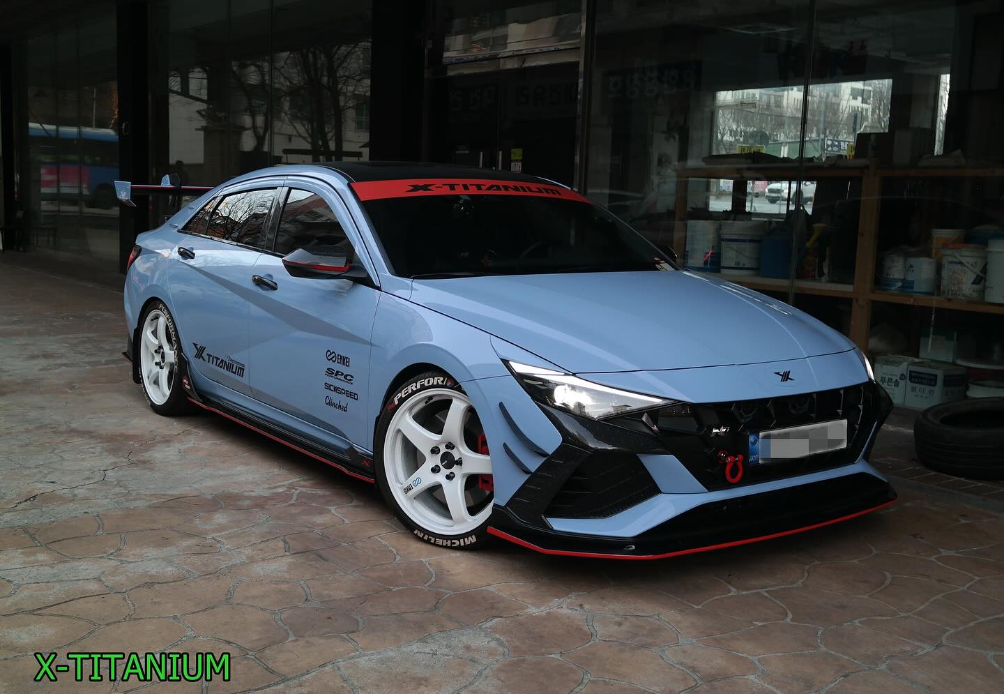 Elantra-N Products💙🇰🇷 - EN mud flaps - V3 Gt wing - Hand made