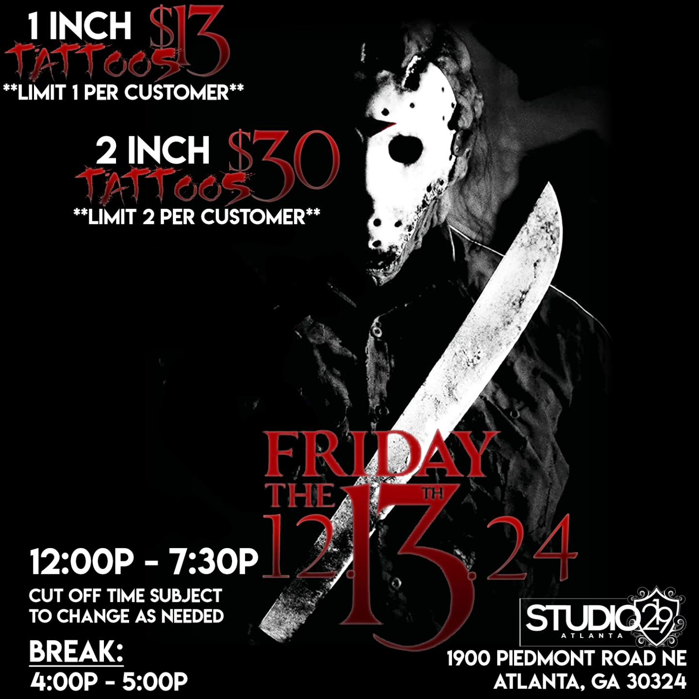 Studio 219 INK | Atlanta GA