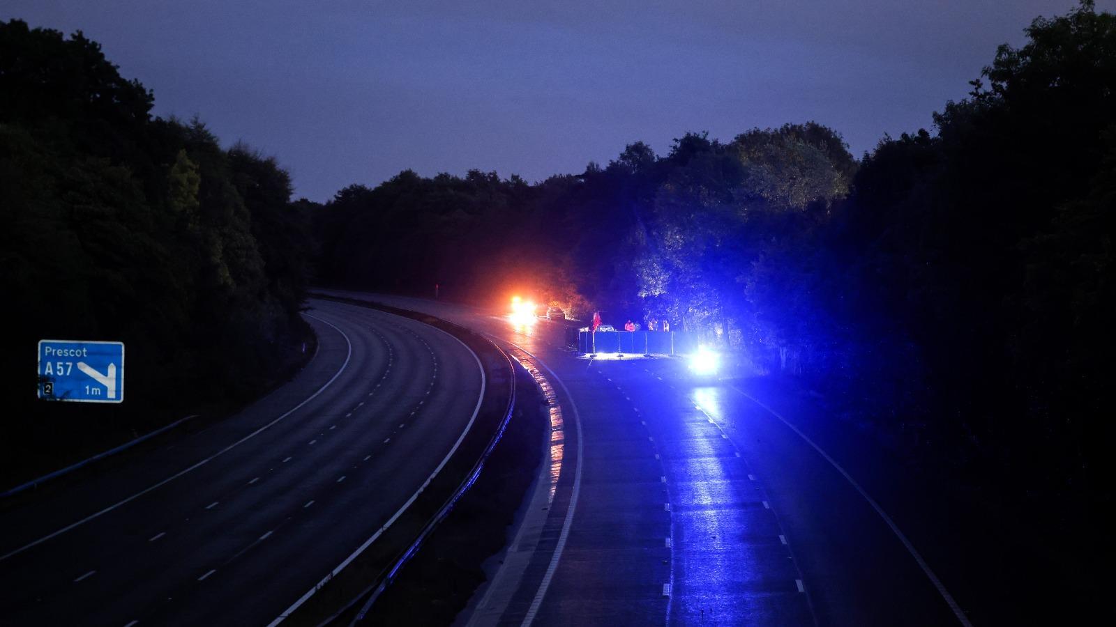 Liverpool - M57 remains closed in both directions after 'serious crash ...
