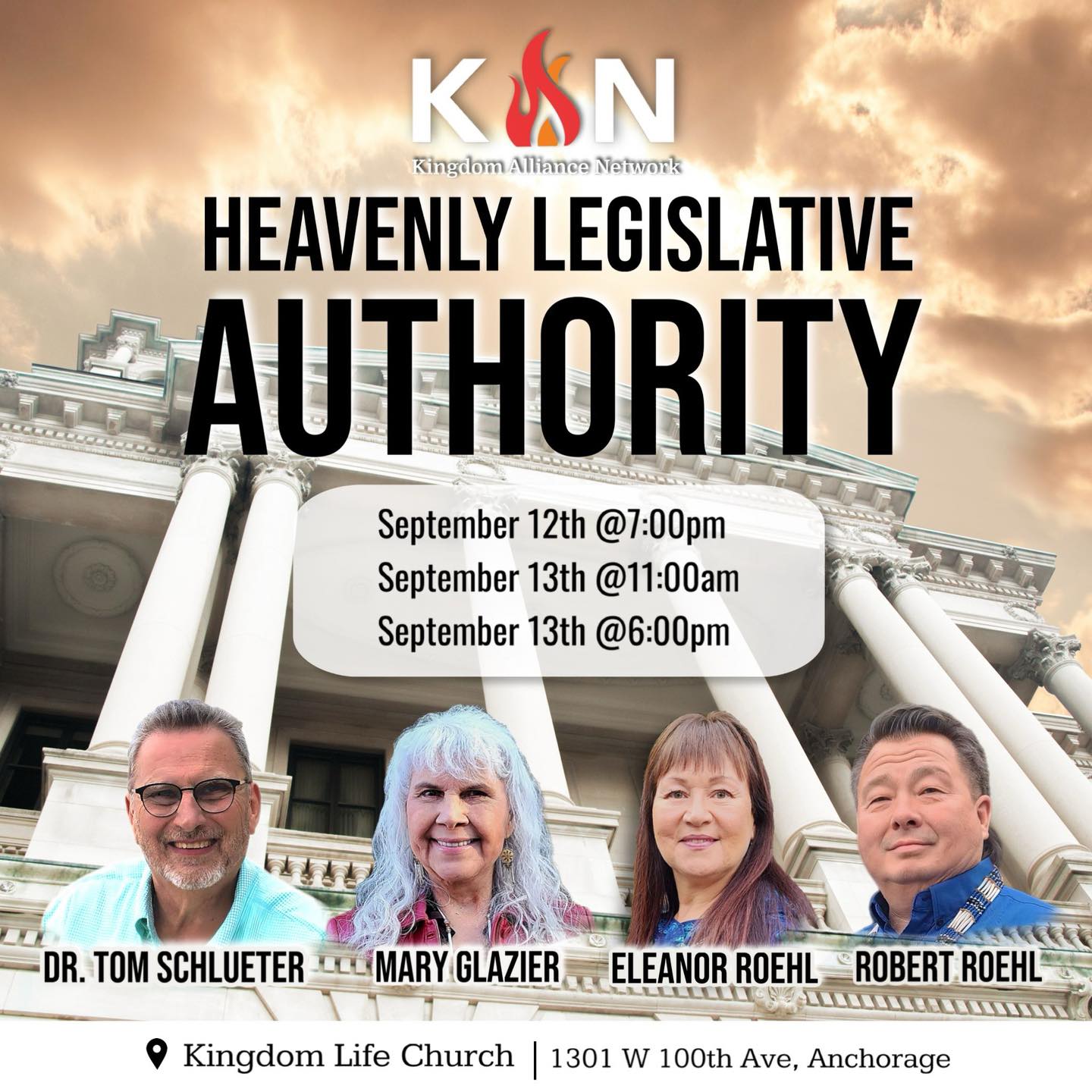 Kingdom - September’s gathering is featuring Dr. Schlueter, a powerful ...