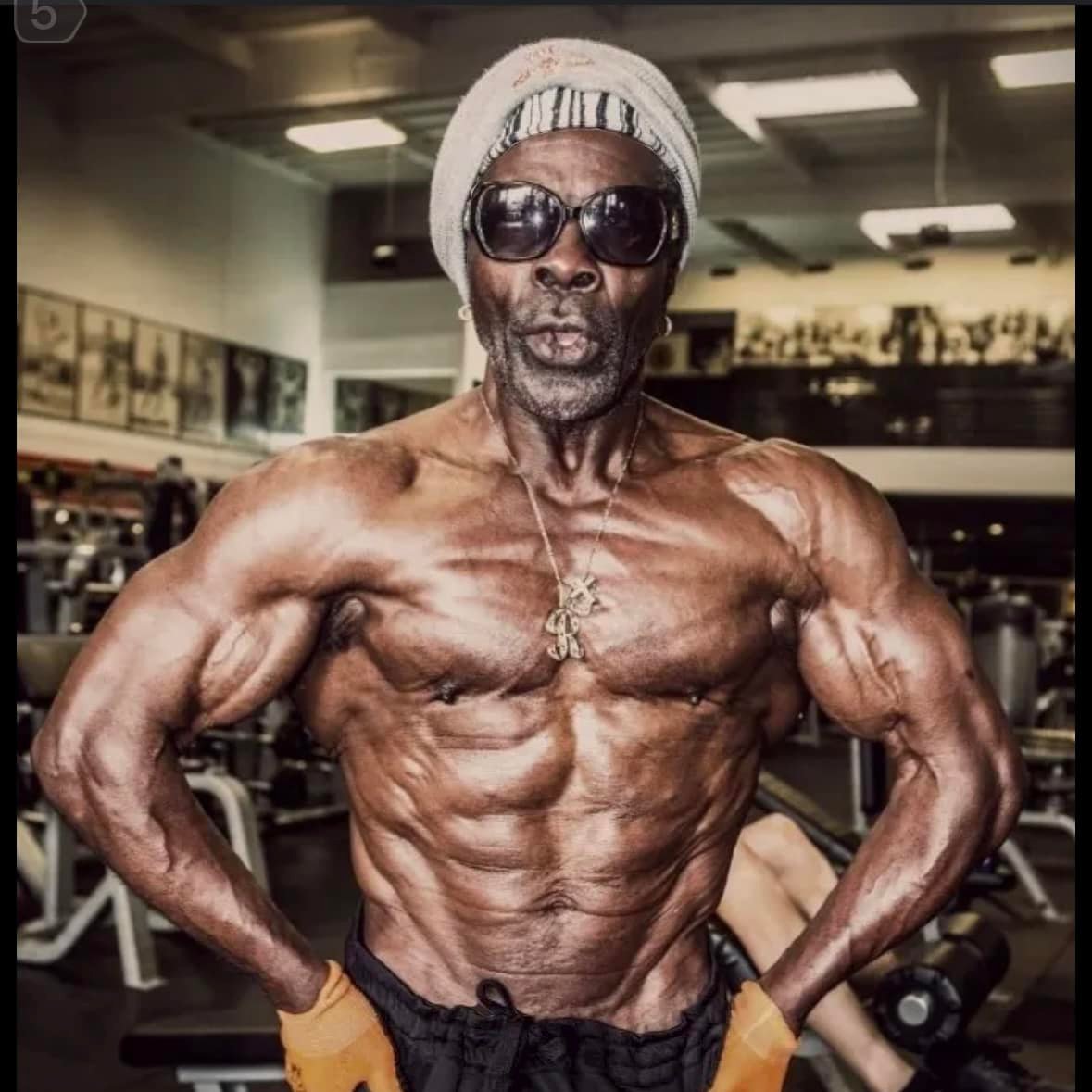 Robby Robinson: He is looking super fit at the age of 76