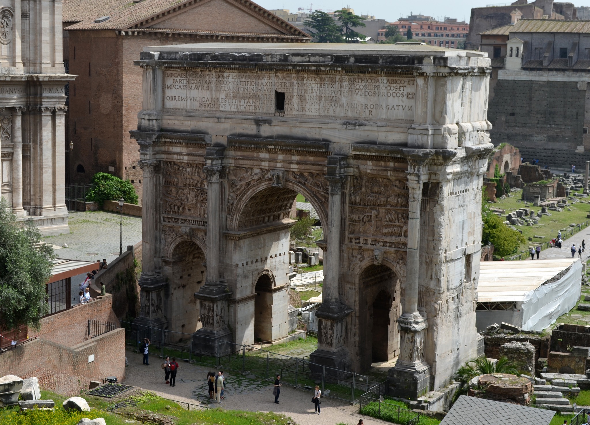 The Byzantine Legacy - Triumphal arches of Old Rome and New Rome Arch ...