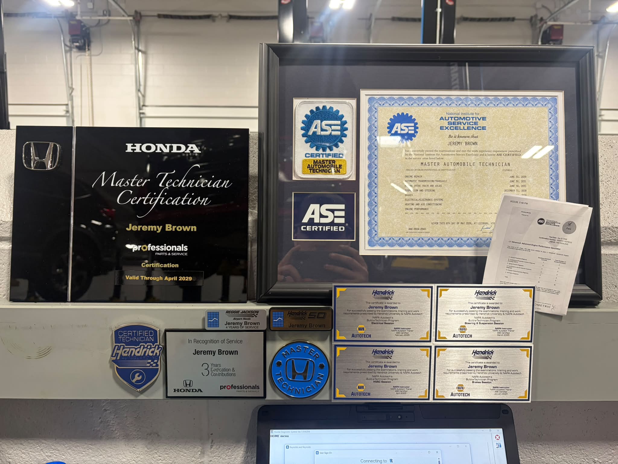 22-year-old ASE Master Certified technician encourages young techs
