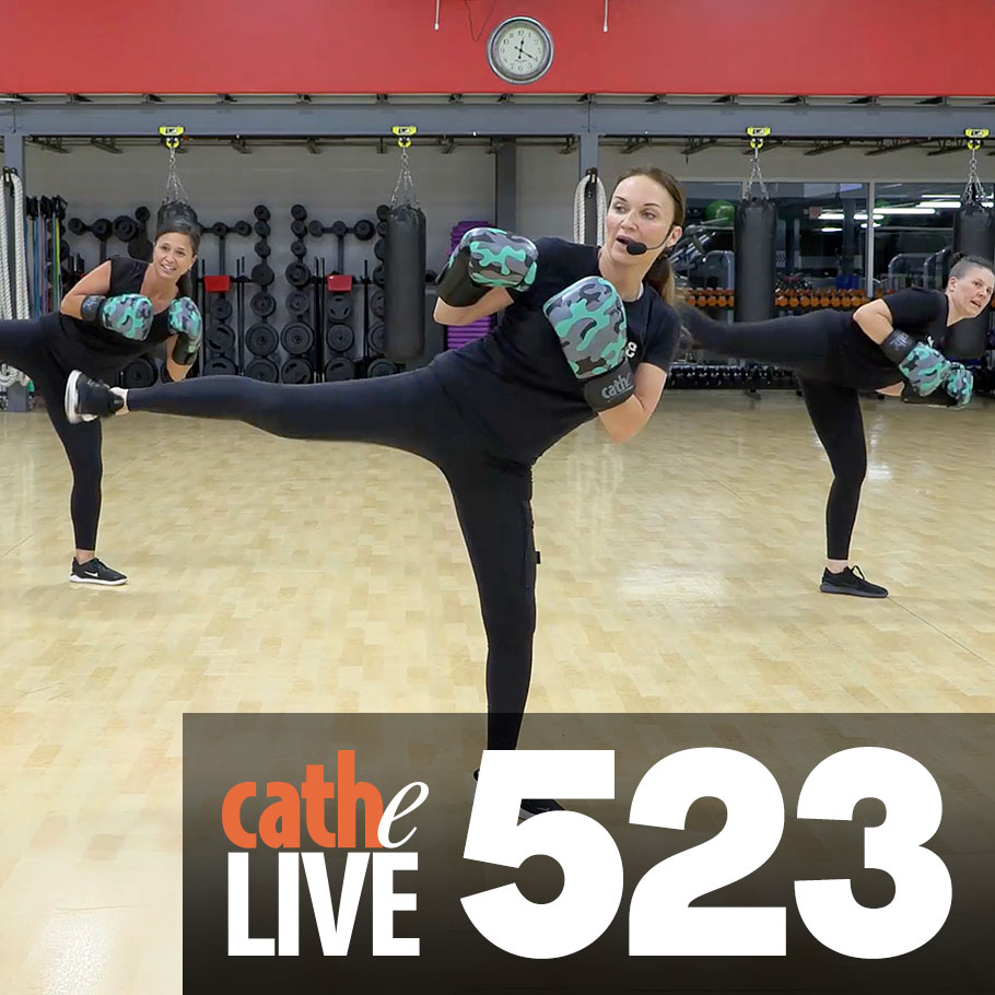 Cathe Friedrich - The recorded video from today's 