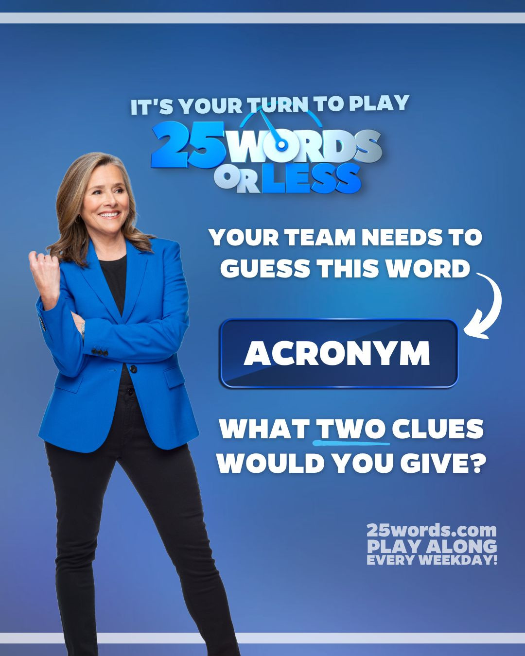 Give your team a shortcut to victory!... - 25 Words or Less | Facebook