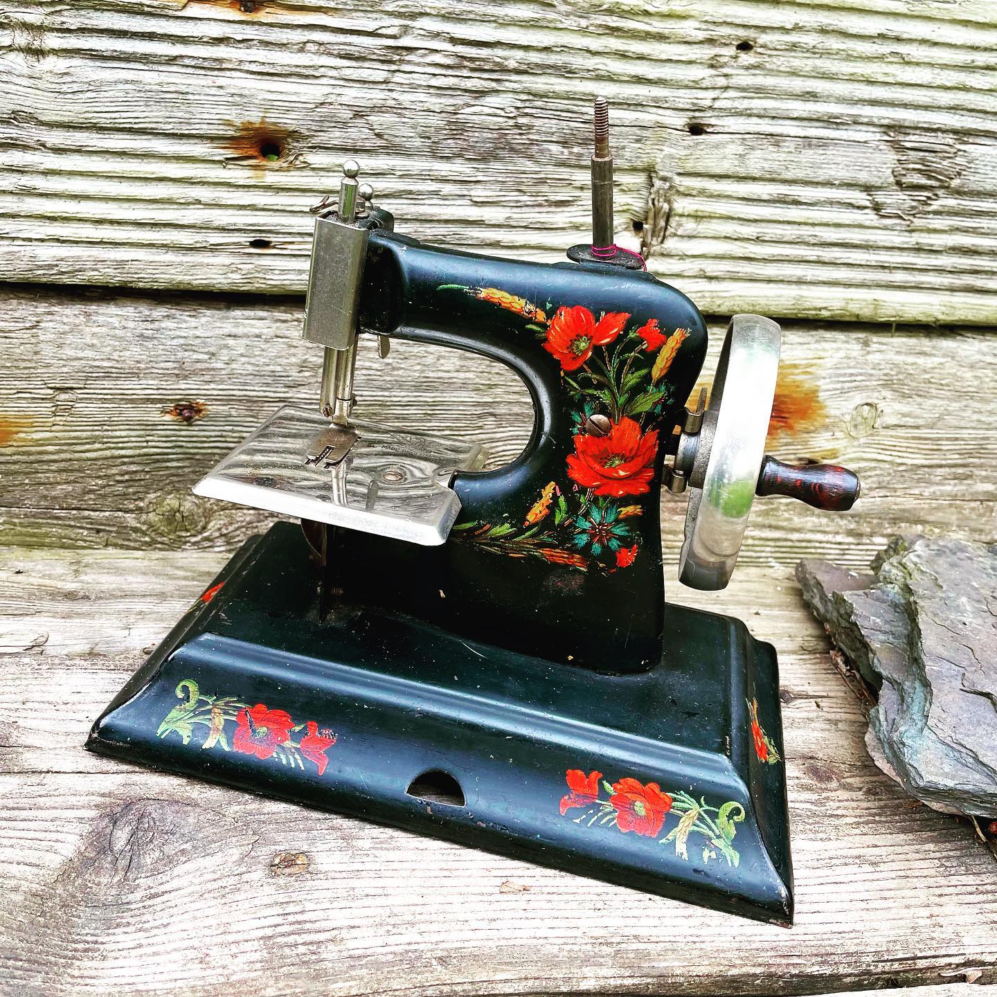 Antique German Casige toy sewing machine c. 1910