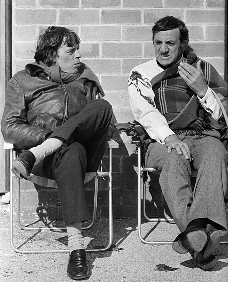 Deux géants, sur le tournage de 