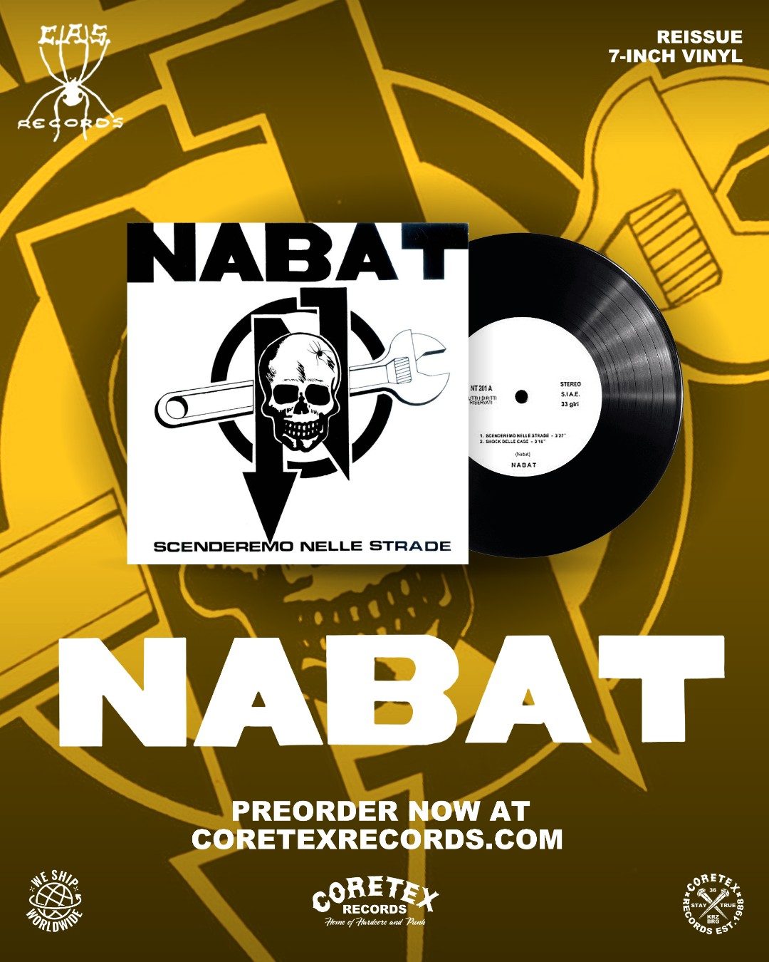 Classic Oi! from 1982! Re-issue of NABAT