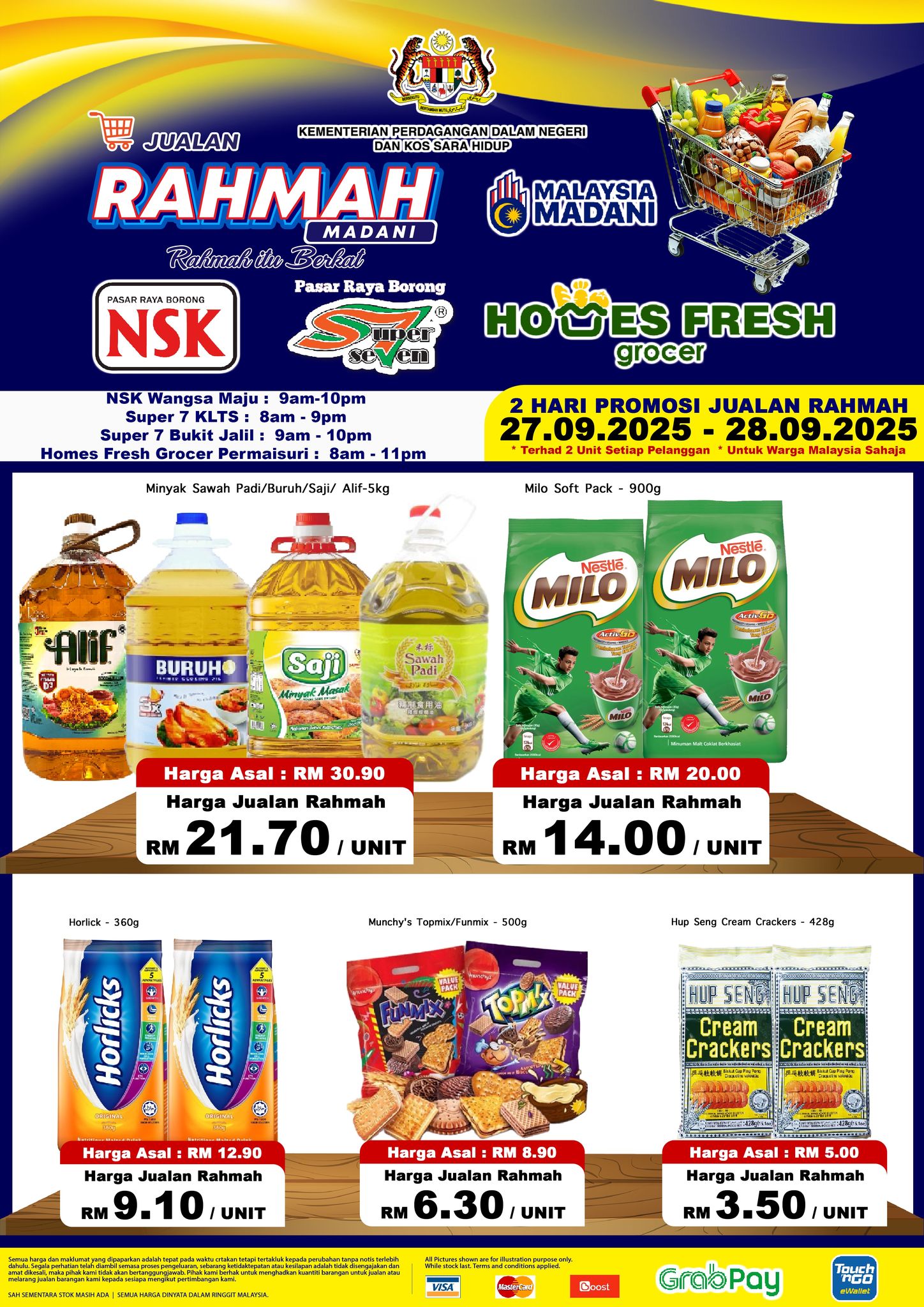SUPER SEVEN - Jualan Rahmah 27-28 SEPT 2025 -NSK Wangsa... | Facebook