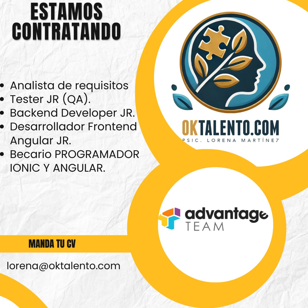 Bolsa de Trabajo para Programadores | Hola, para todos los residentes ...