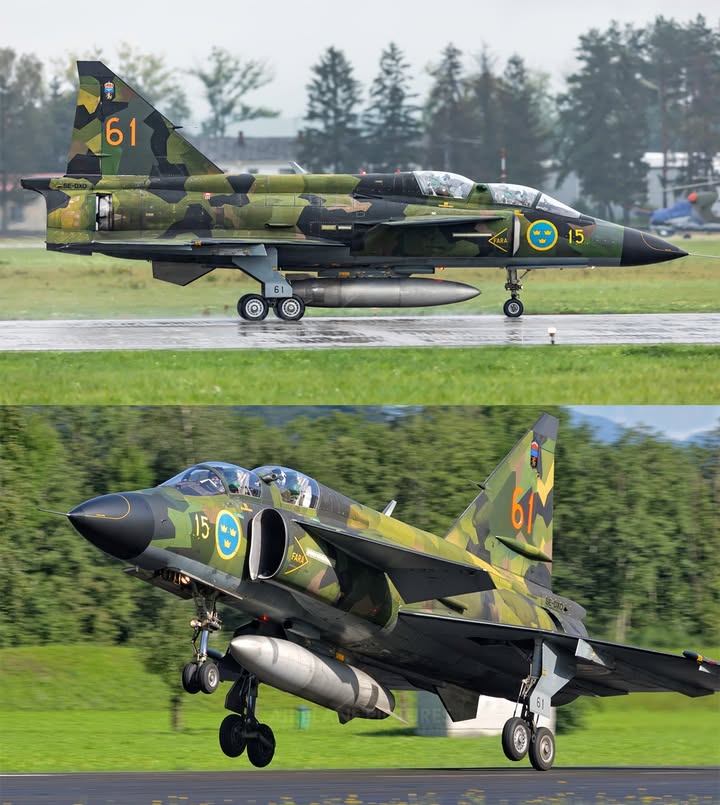 Military News Today - The Saab 37 Viggen is a Swedish jet fighter and ...