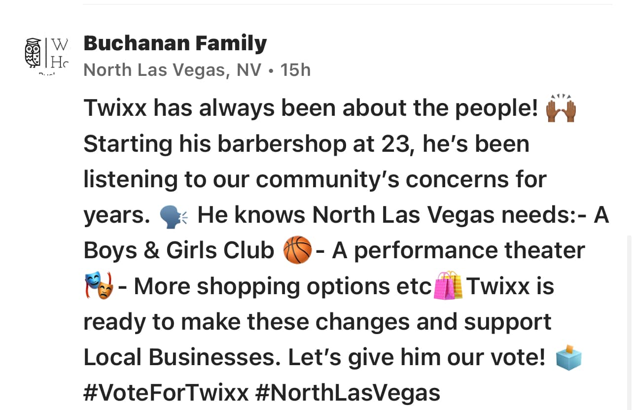 Robert Taylor for North Las Vegas City Council Ward 2