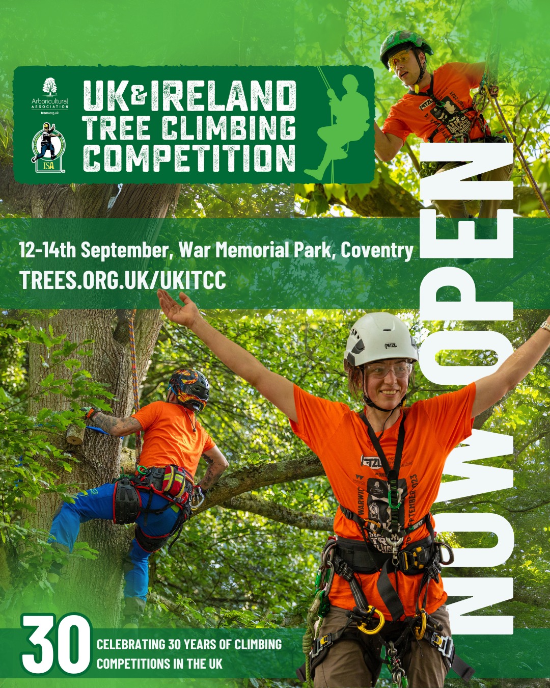 UK & Ireland Tree Climbing Competitions