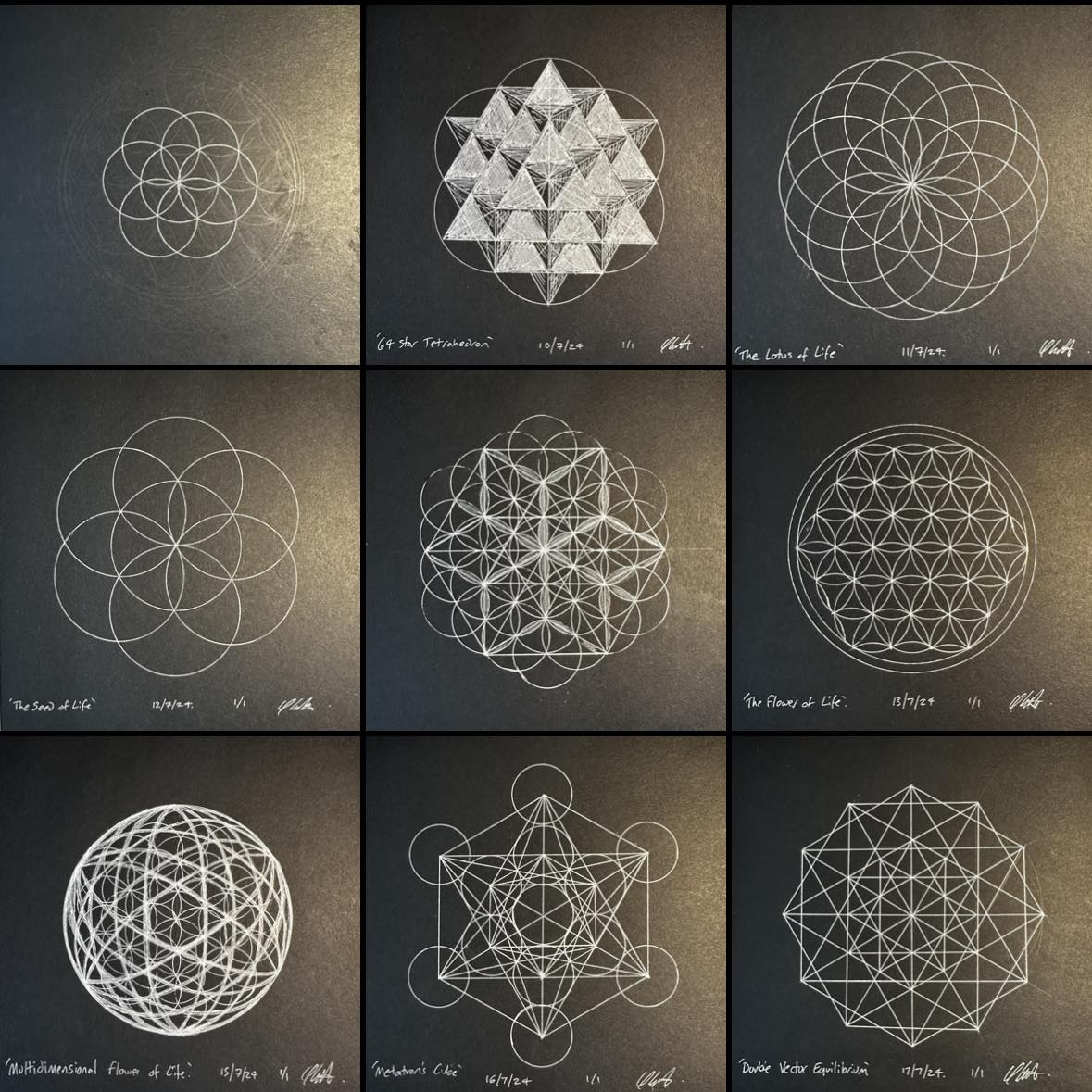 Natureofflowers - The Sacred Geometry Collection number 1 # ...