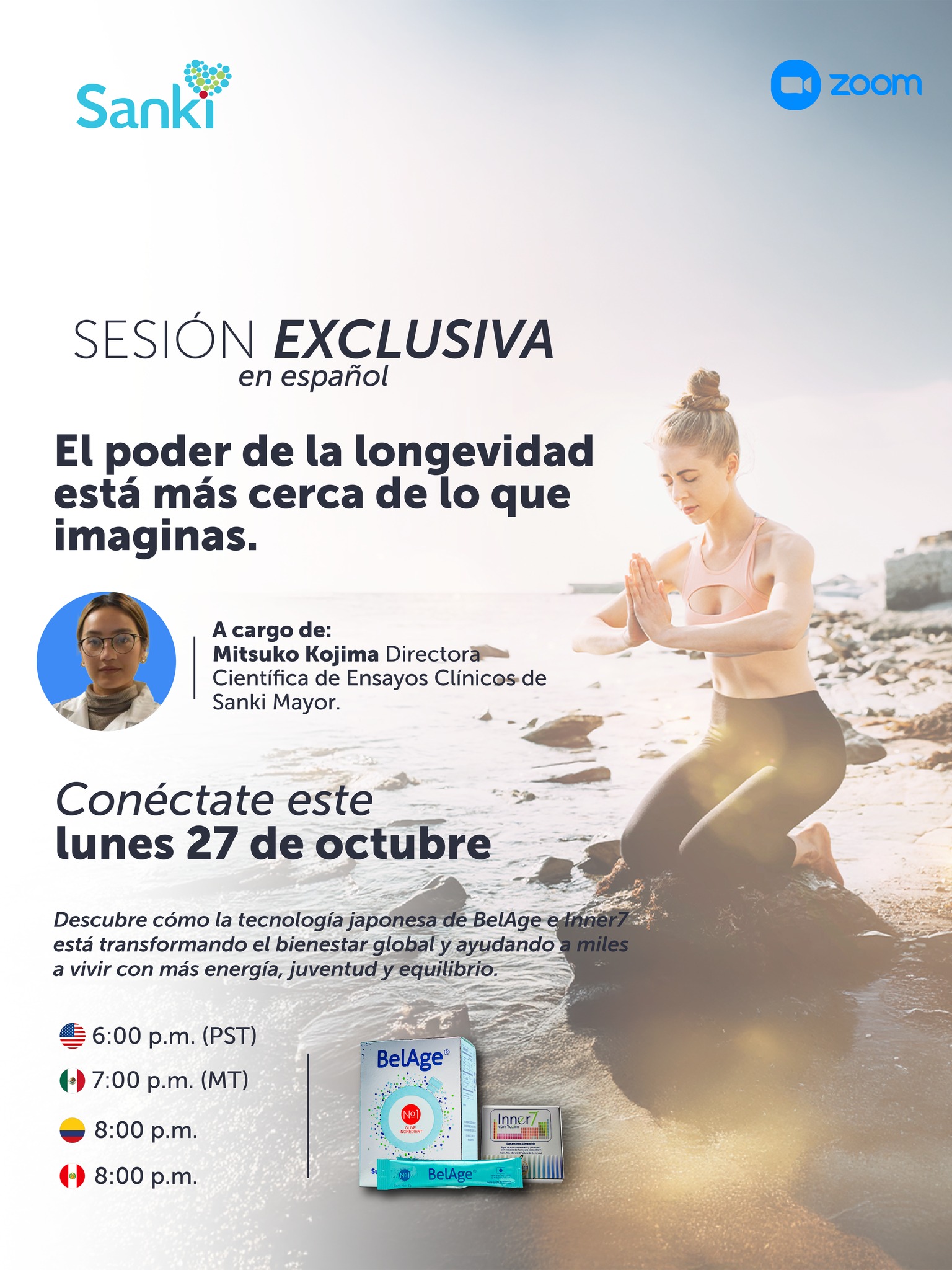 Sanki - 👉🏻ES HOY… ¡prepárate y conéctate!👈🏻 El poder de la longevidad ...