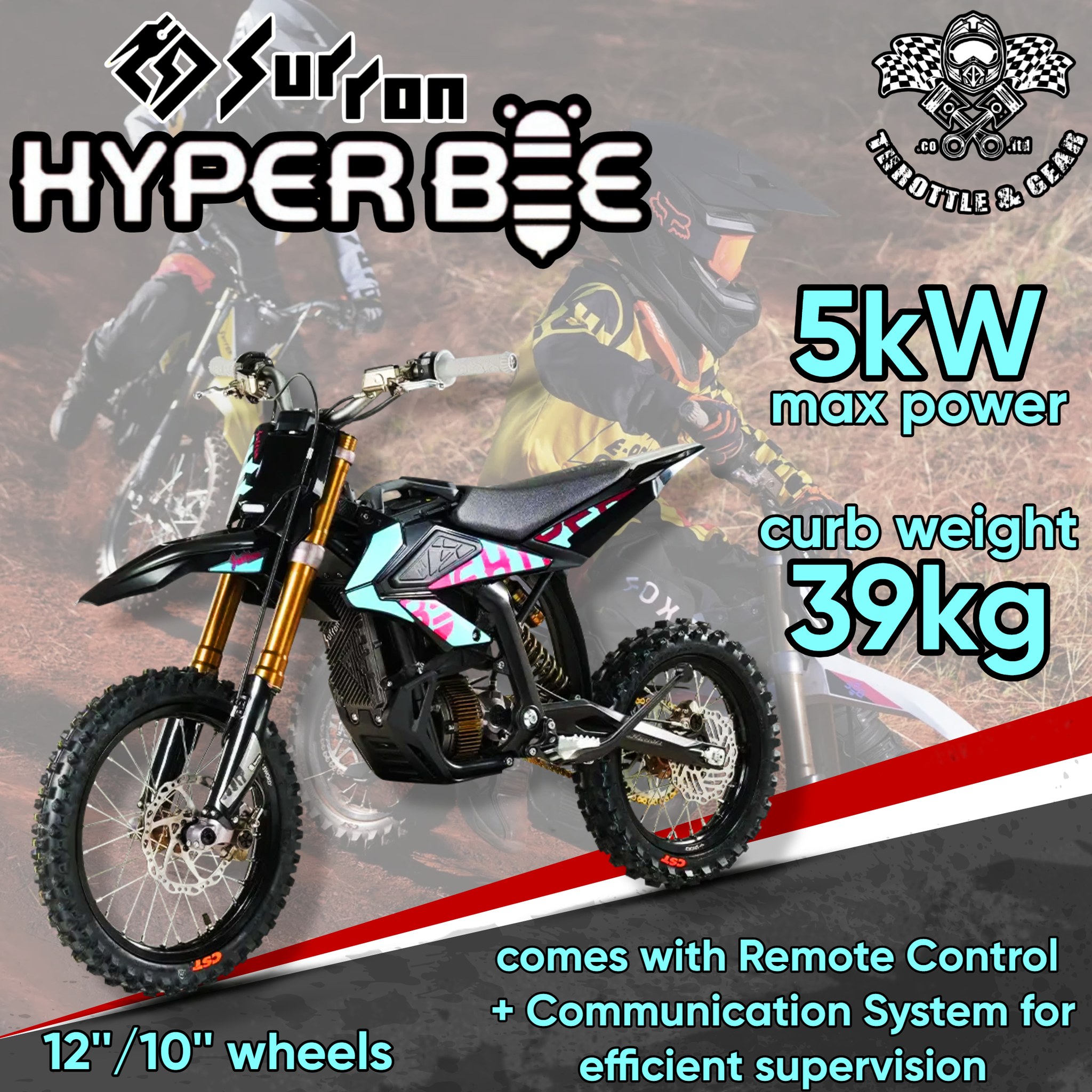 Throttle - 🚨NOW IN STOCK🚨 The all-new Surron Hyper Bee has landed! 🔥 ...