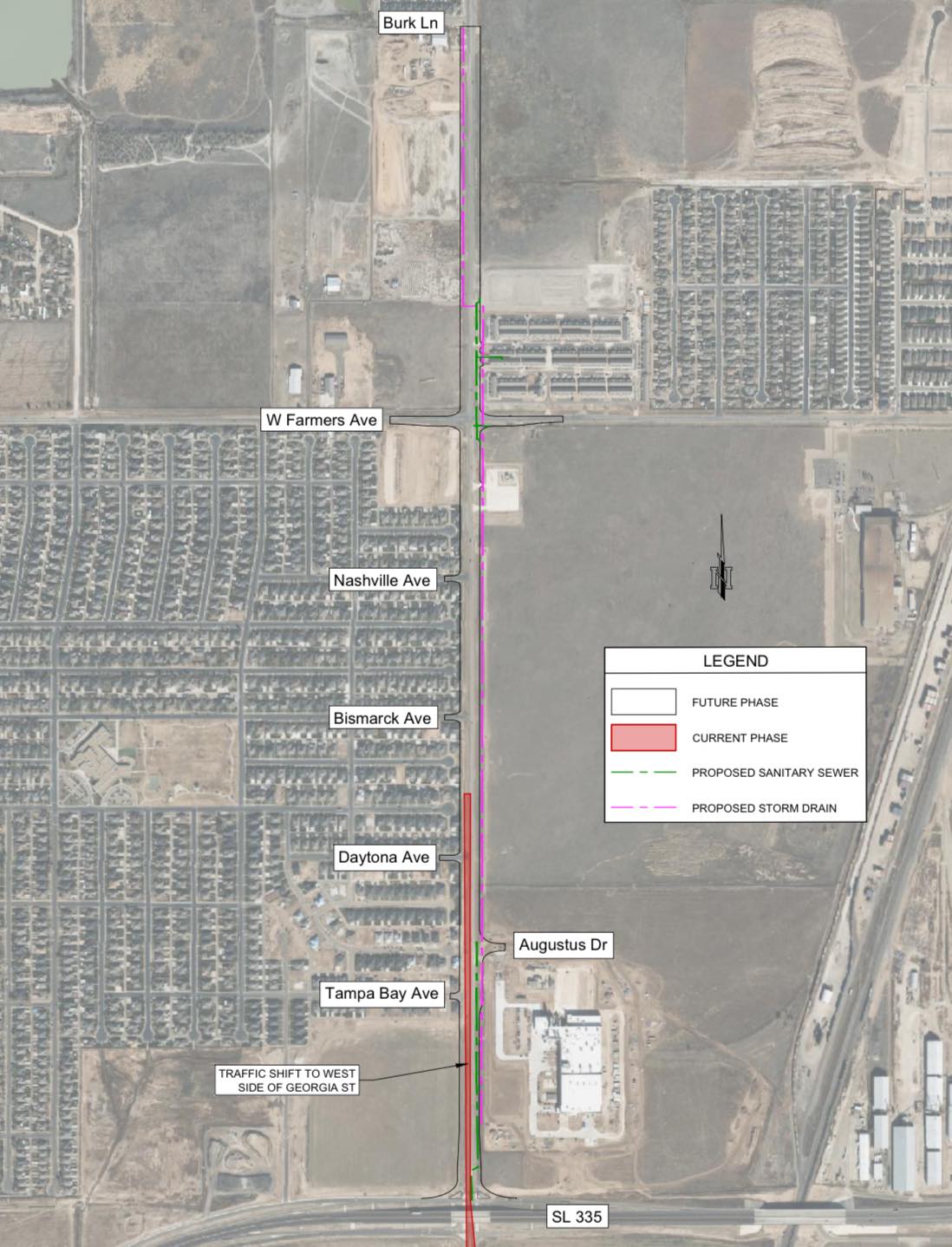 City - A road project on Georgia Street will require a temporary change ...