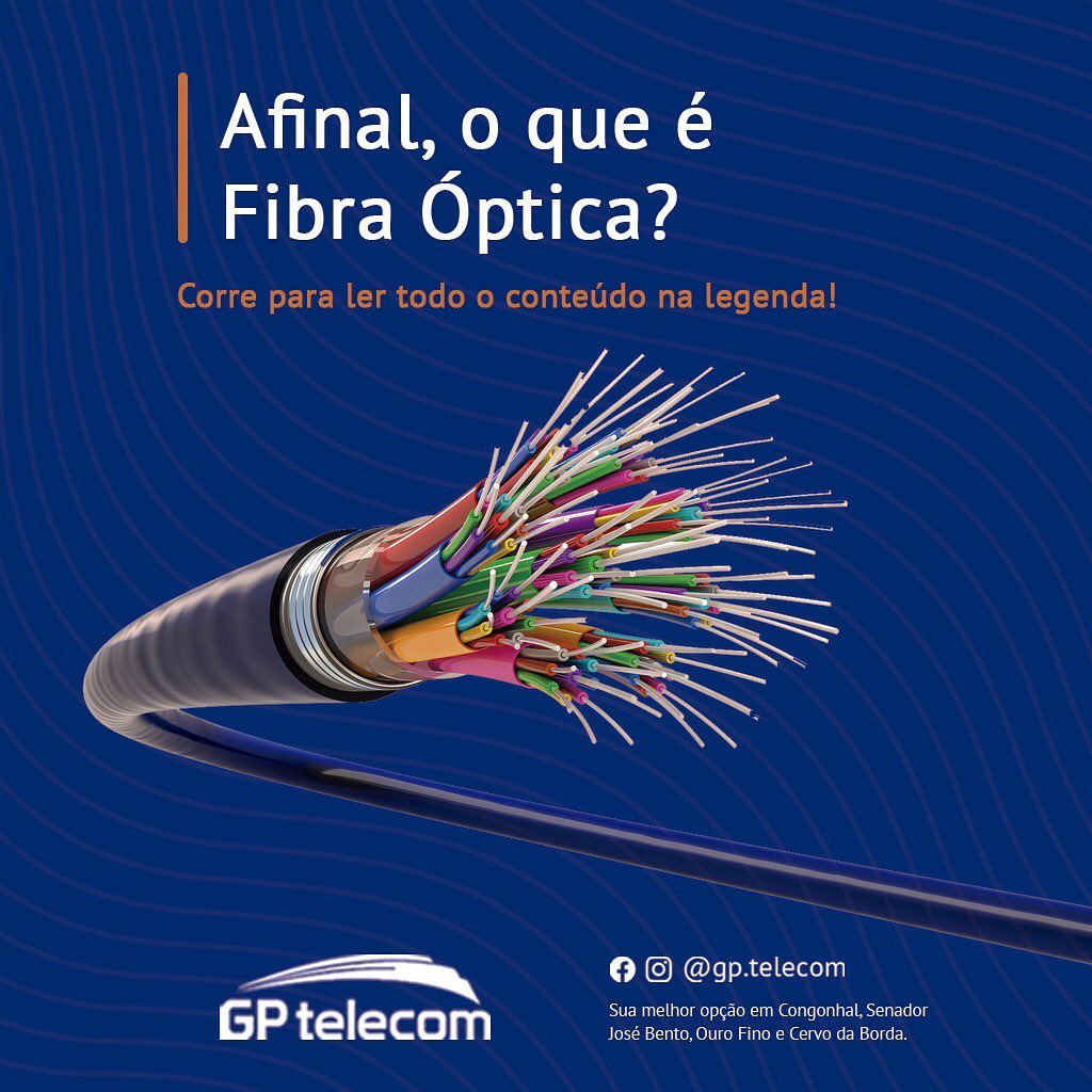 GP Telecom - As fibras ópticas são filamentos ultra... | Facebook