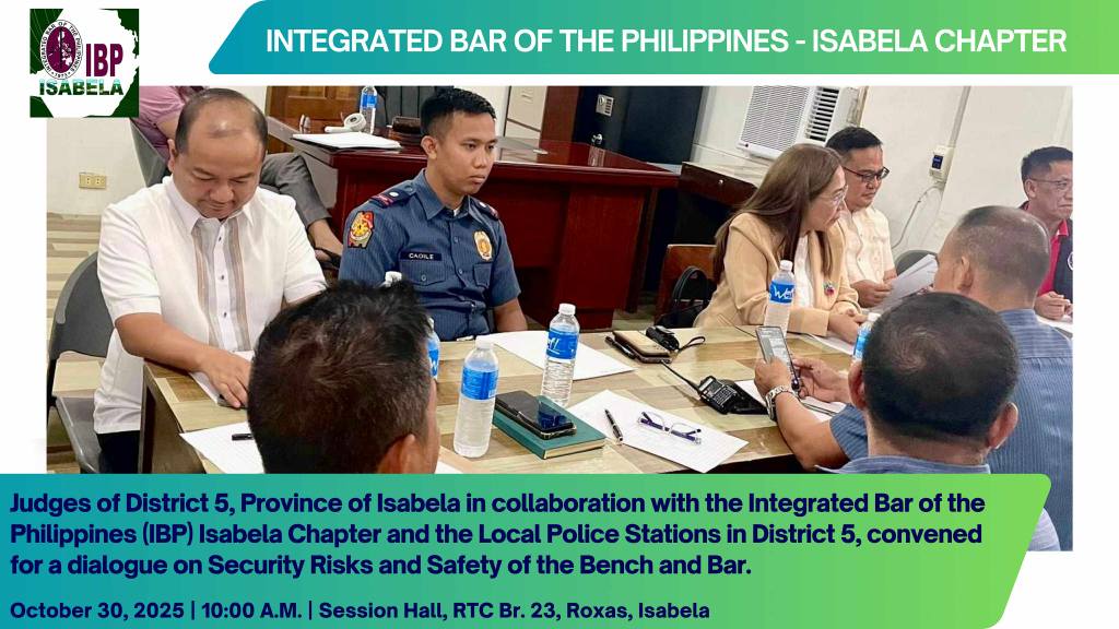 Integrated Bar of the Philippines - Isabela Chapter | Ilagan