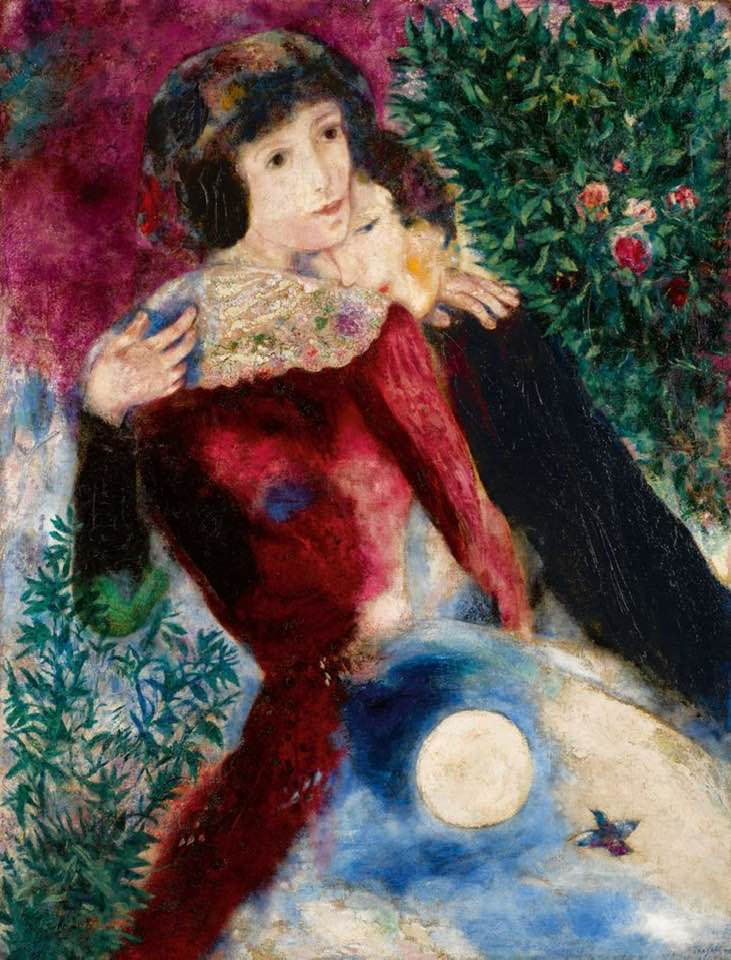 For most of his life, Marc Chagall was heavily inspired by one