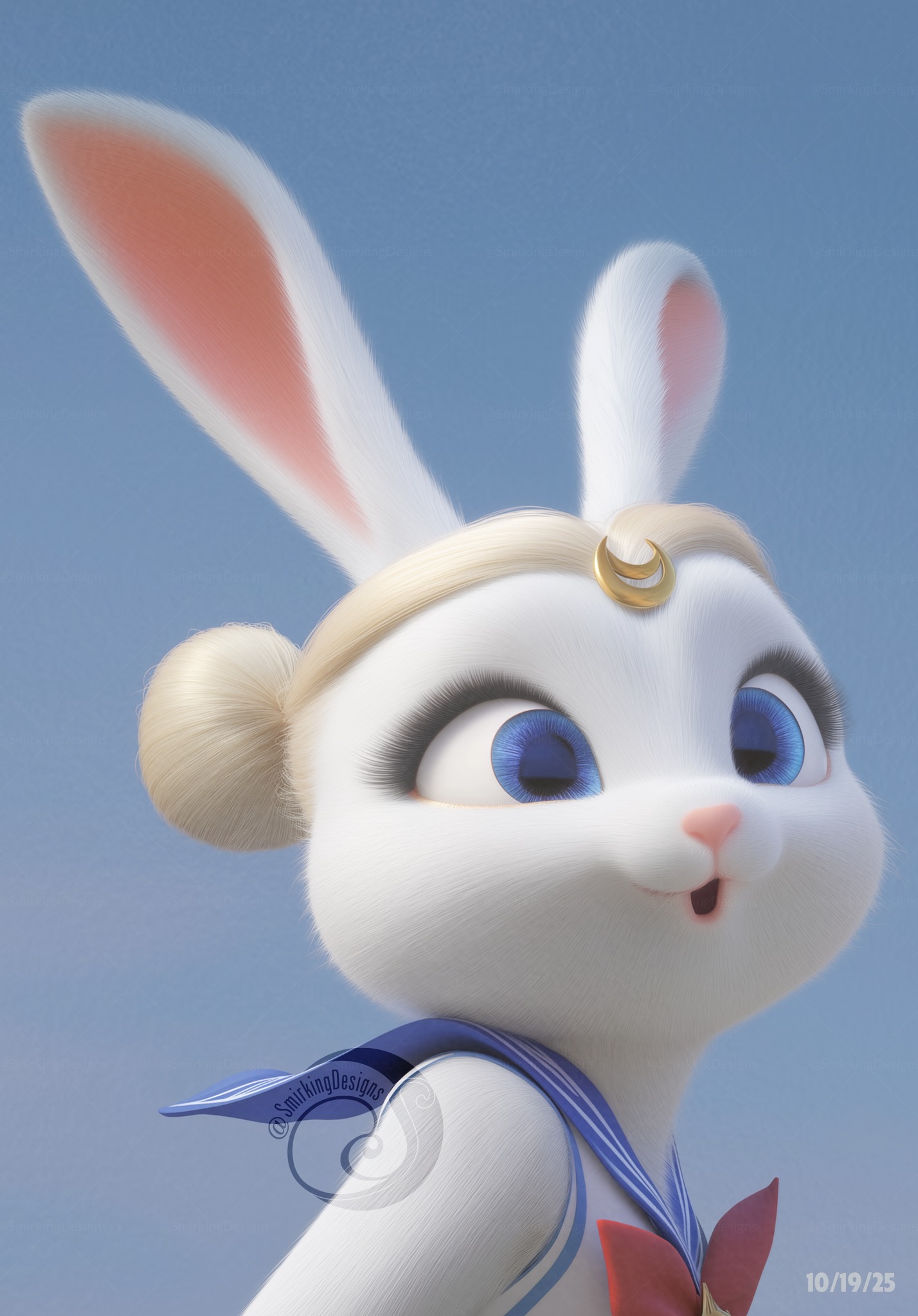 Adults - When the rabbit of the moon is literally a rabbit... ;) # ...