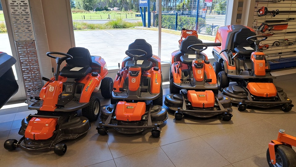Brand Mowers and Chainsaws - Check out the Husqvarna Rider Range! With ...