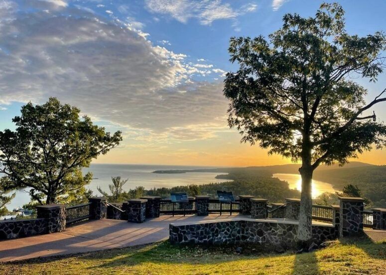 🚗✨ Take the Drive of a Lifetime! 🌲 Brockway Mountain Drive near