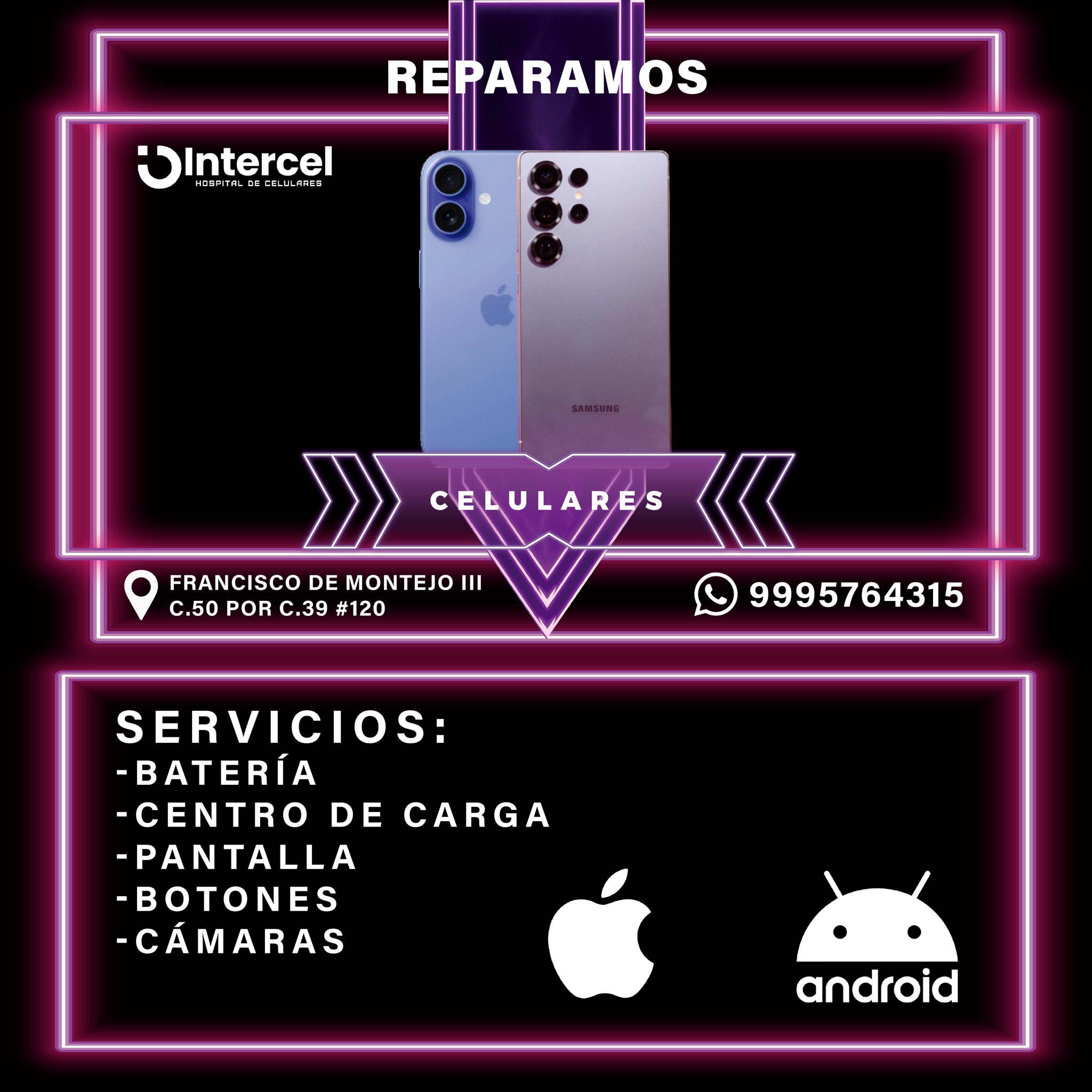 Intercel - 📱 ¿Tu celular presenta fallas? En Intercel tenemos la ...