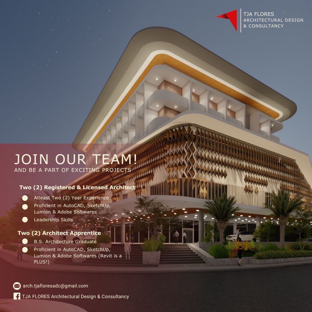 TJA Flores Architectural Design & Consultancy - Driven by design? So ...