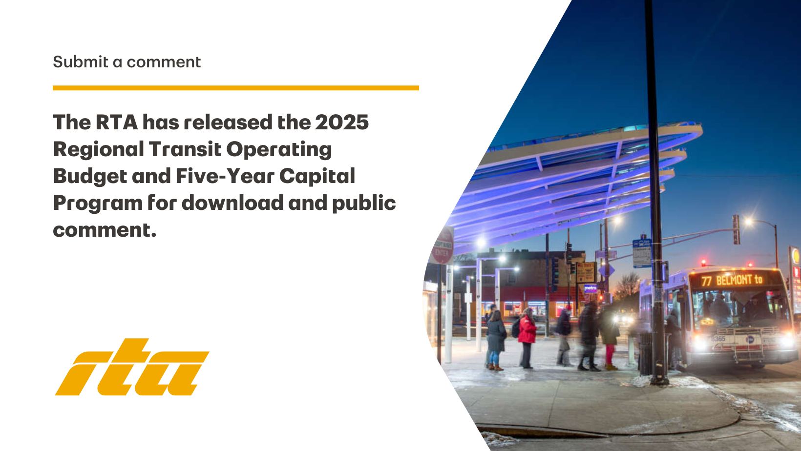 RTA - 📢 The RTA has released the 2025 Regional Transit Operating Budget ...