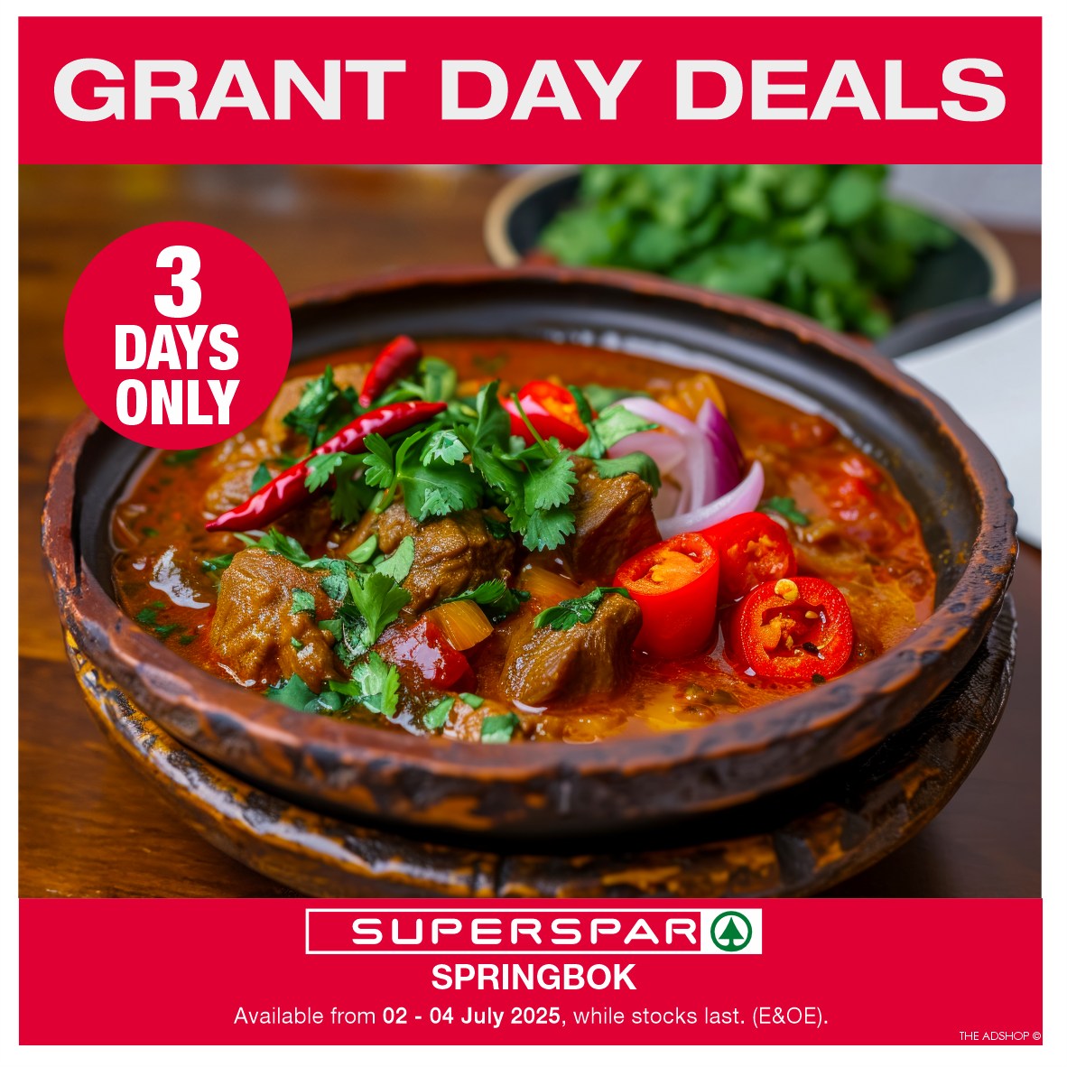 SPAR Springbok - 🎁 GRANT DAY DEALS ARE HERE! For 3 days... | Facebook