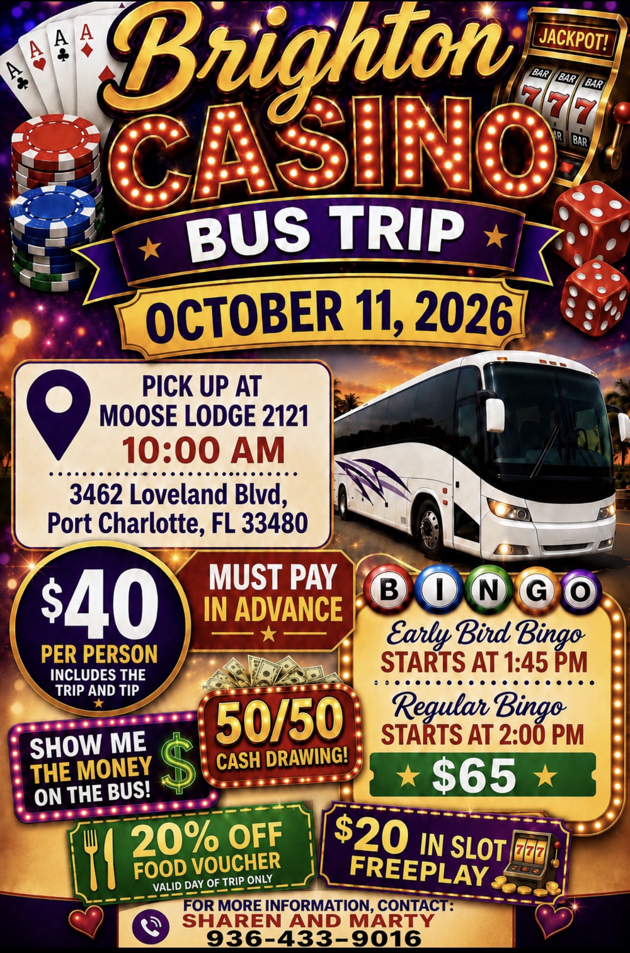 Casino bus trip