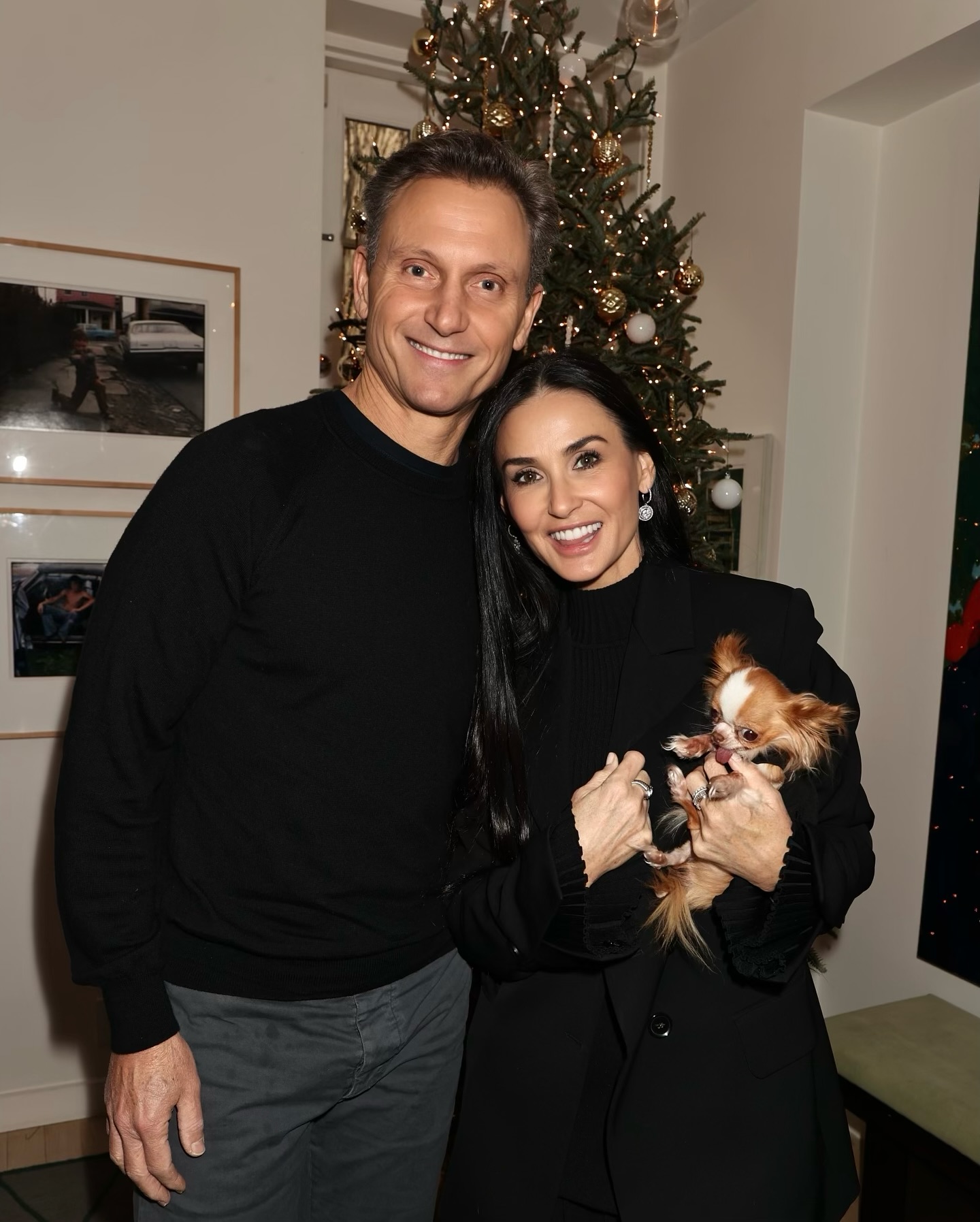 Demi Moore - Ringing in the holiday season with reunions... | Facebook