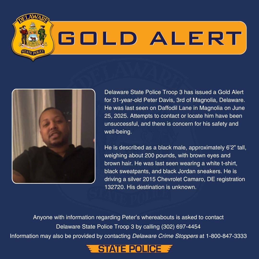 Public's Assistance Needed With Locating Georgetown Man* **UPDATE