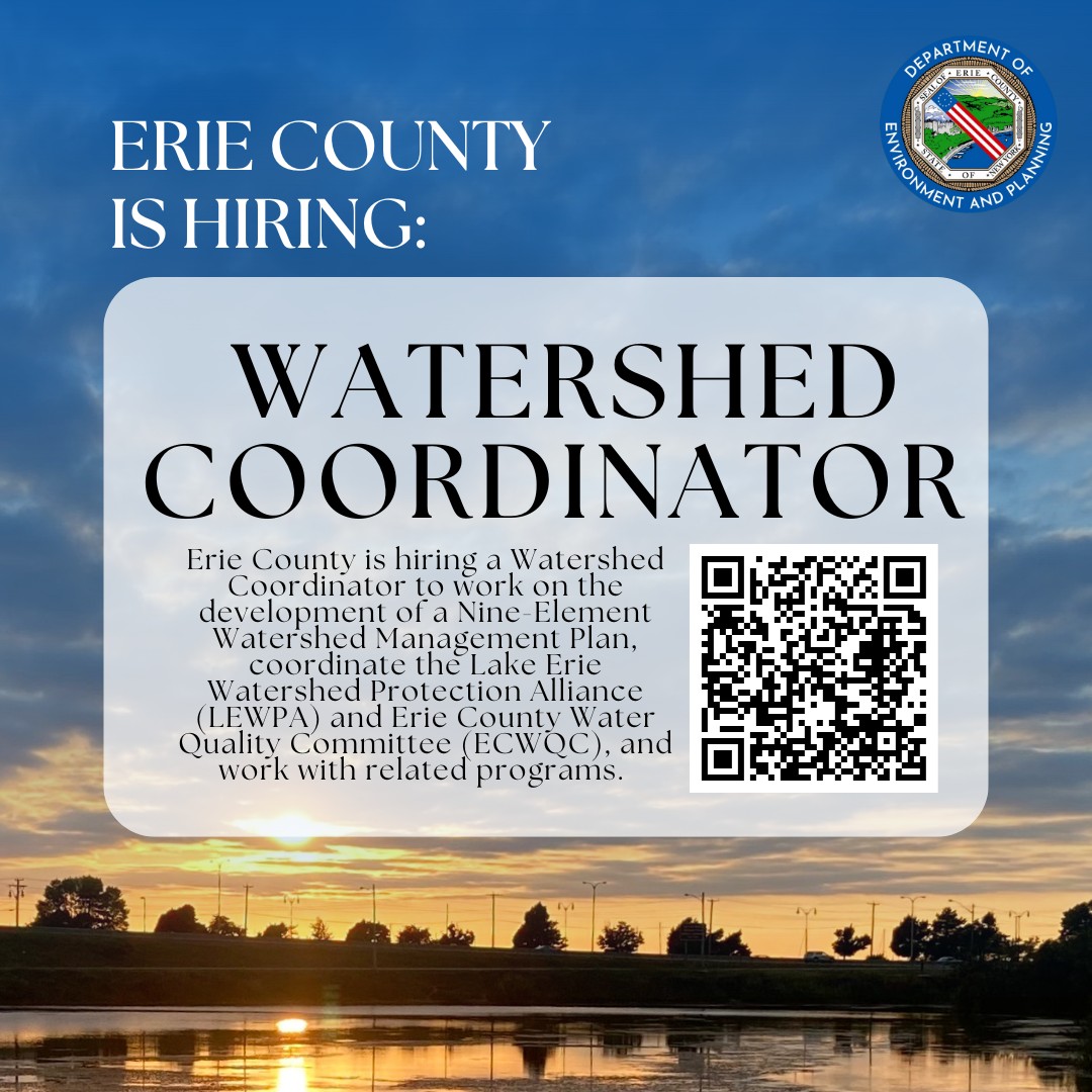 Erie County is hiring! See job listings, download an application, and even  sign up to get notifications for future job opportunities at: erie.gov/jobs