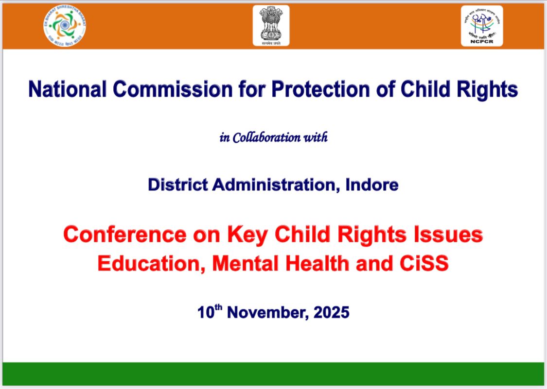 The... - National Commission for Protection of Child Rights | Facebook
