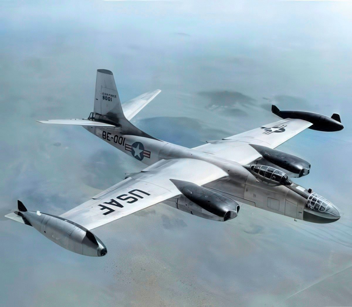 Jets - First flown in 1947, the B-45 has the distinction of being the ...