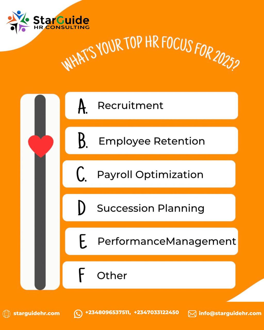 StarGuide - Looking ahead to 2025: What’s your HR team’s top priority ...