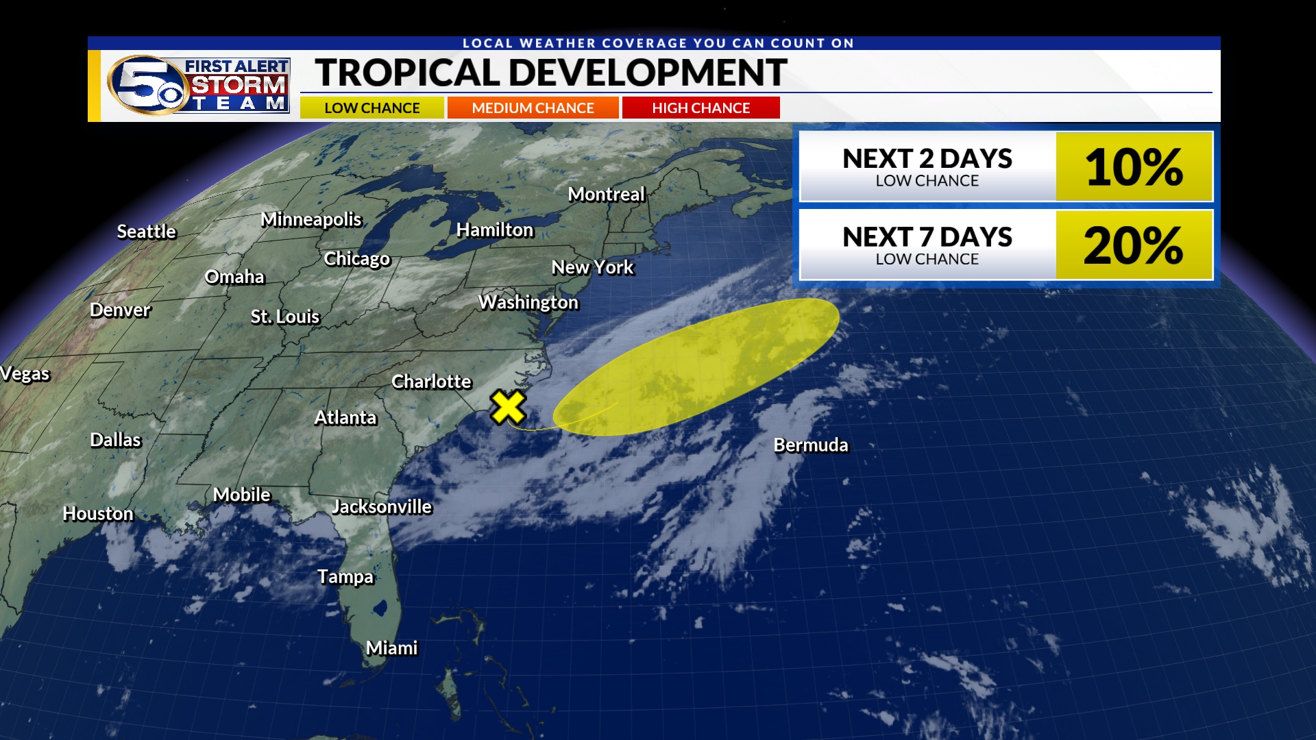 An area of low pressure expected to... - WKRG Ed Bloodsworth | Facebook