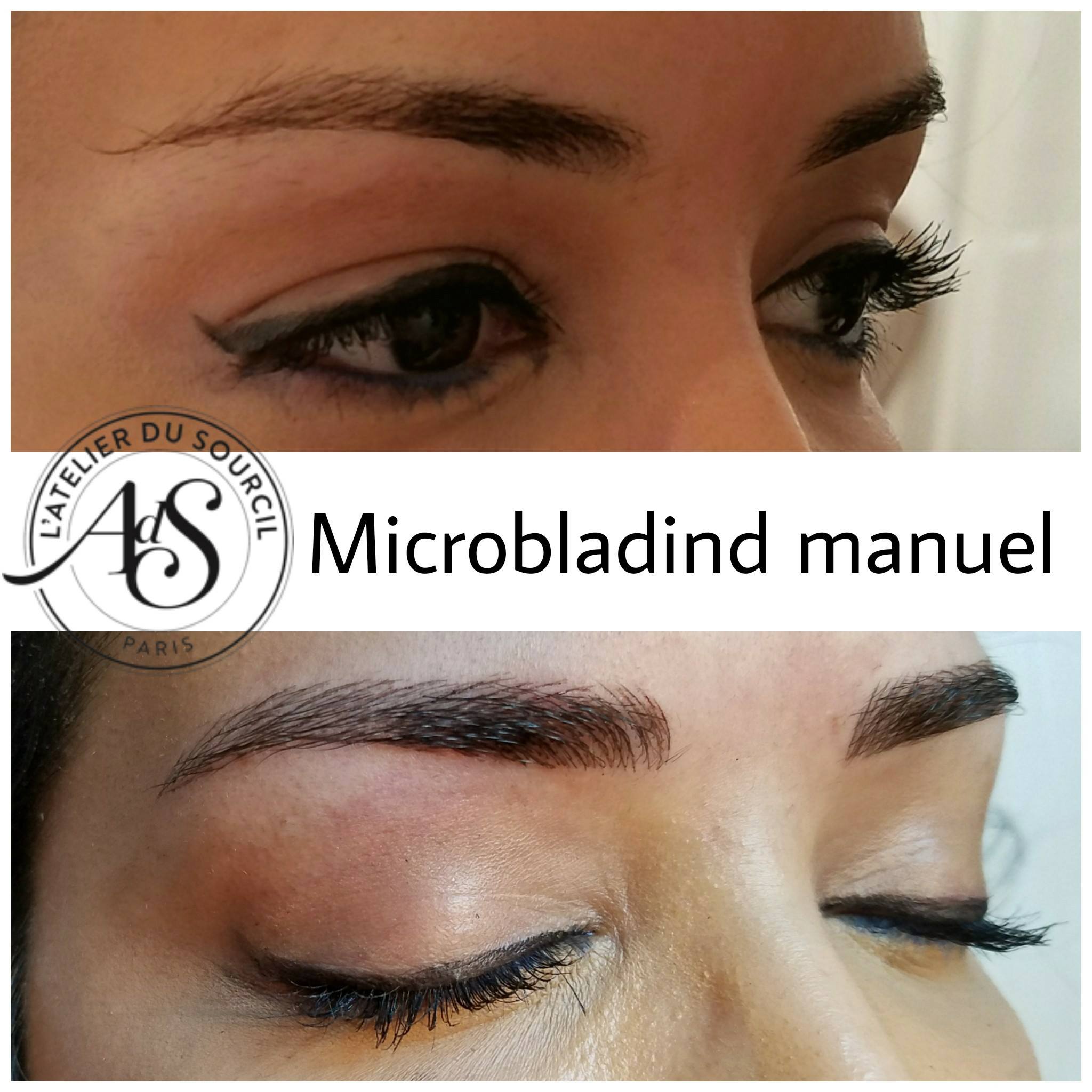 Voici Un Nouveau Microblading Manuel L Atelier Du Sourcil
