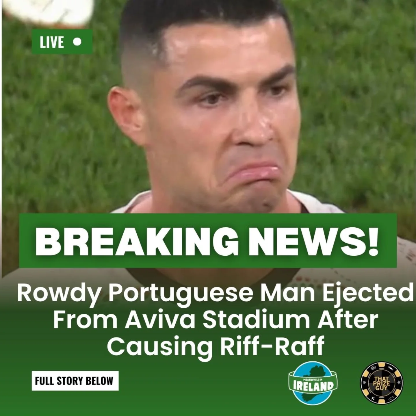 A rowdy Portuguese man caused chaos... - Meanwhile in Ireland | Facebook