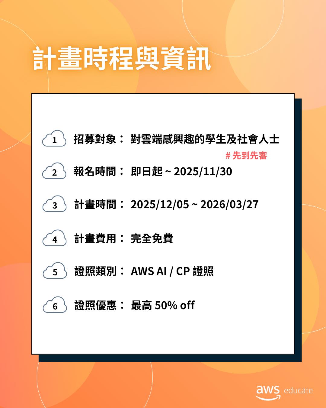 【2026 Winter AWS Educate... - AWS Educate Cloud Ambassador | Facebook